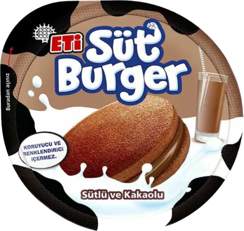 Keks Süt Burger kakaolu
