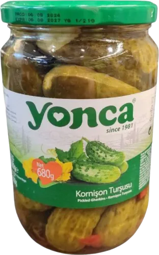 Kornişon turşusu 
