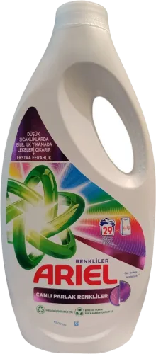 Rəngli paltarlar üçün yuyucu gel 