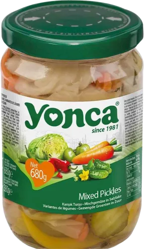 Konservləşdirilmiş tərəvəzlər Mixed Pickle