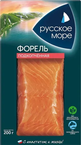 Форель подкопченная филе Russkoe More