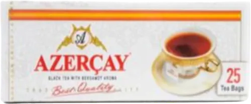 Paket çayı berqamotlu qara 25 əd