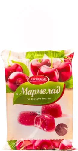 Marmalade Azov confectionery factory with cherry flavor