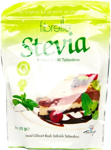 Şirinləşdirici-prebiotik Prebiotic Sweetener with Fiber and Stevia