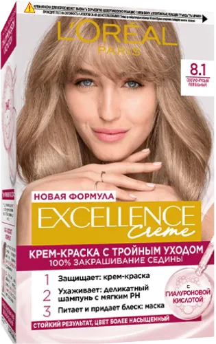 Краска для волос Color 8.1 Светлый блонд