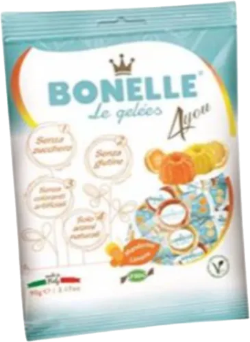 Мармелад фруктовый ассорти клубника и ежевика Bonellе 