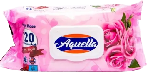 Uşaqlar üçün nəm salfetlər Flower qapaqnan 120əd çeşiddə