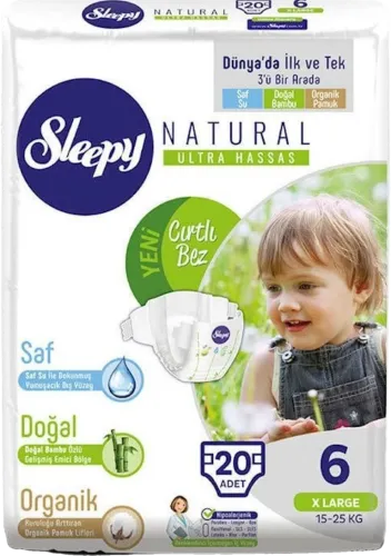 Uşaq bezləri Eco Jumbo №6 15 32 əd