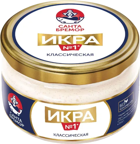 White capelin roe Santa Bremor № 1 Classic granular