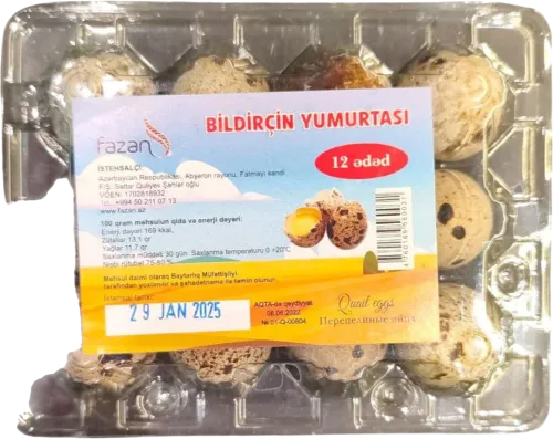 Bildirçin yumurtası