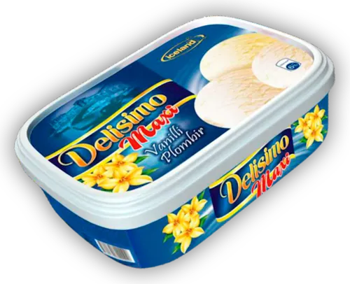 Dondurma İdeal Plombir Vanilli