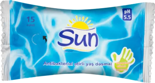 Nəm salfetlər 15 əd