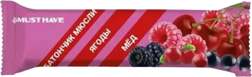  Bar with Berry and Honey Flavor