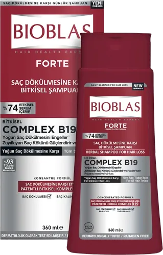  Forte Herbal Shampoo Against Hair Loss 360