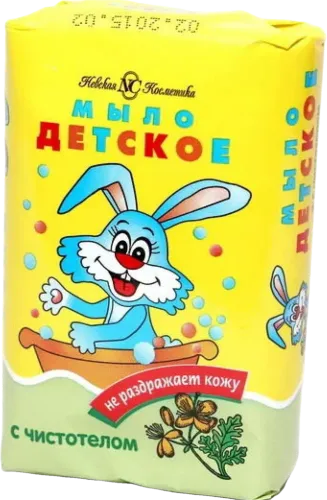 Твердое мыло детское с чередой