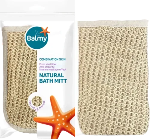 Перчатка для тела Naturel Sisal массажная двусторонняя сизаль/махра