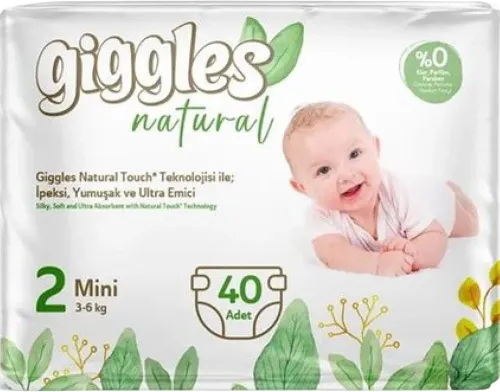 Подгузники Natural двойная упаковка мини N2 3