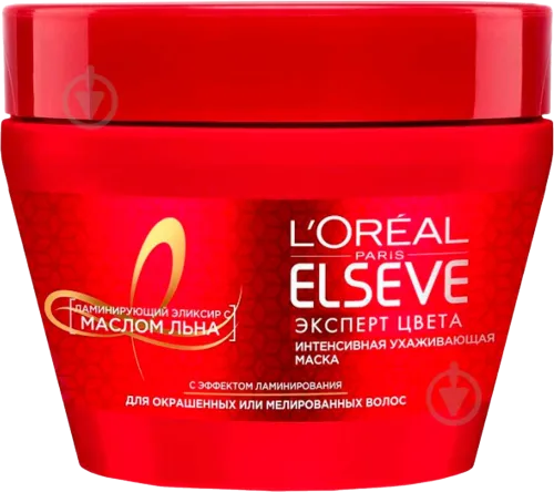 Saçlar üçün maska L'Oréal Paris Elseve Ekspert Rəng boyanmış və refle saçlar üçün