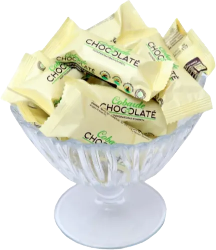 Конфеты с белой глазурью Chocolate