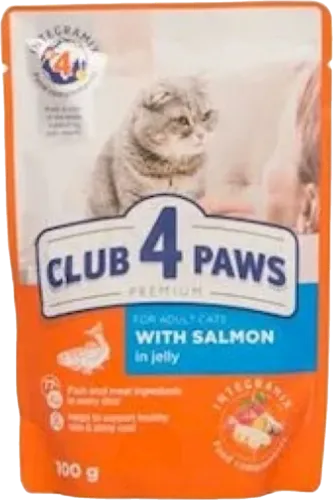 Wet Cat Food for Kittens 7 to 12 months with Salmon in Jelly