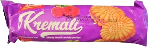 Peçenye moruqlu/kremli