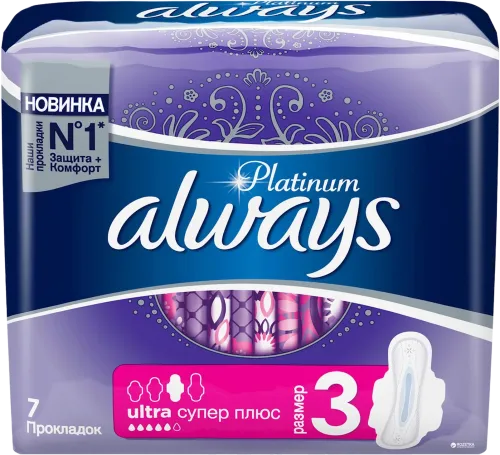 Гигиенические прокладки Ultra Platinum Collection Super Plu