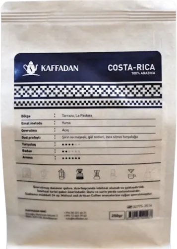 Qəhvə Mono-Origin Tarrazu,La Pastora,Costa-Rica