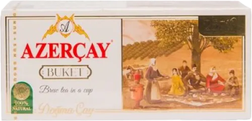 Paketlənmiş qara çay Azerçay Buket 25əd