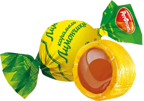 Konfetlər Keramel Limon