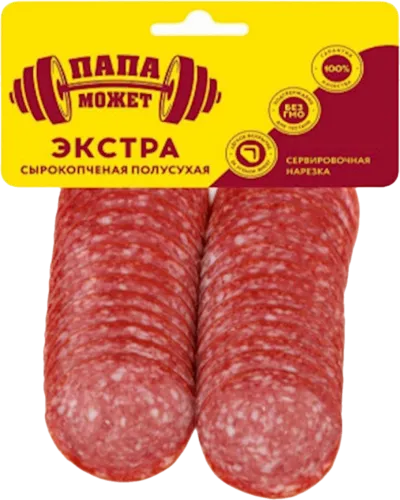 Papa Mozhet extra dry-cured semi-dry sausage