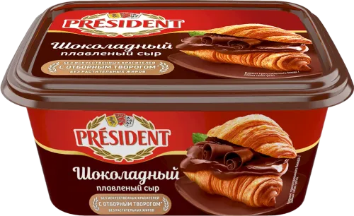 Cream cheese with chocolate 