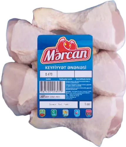 Dondurulmuş toyuq ayaqları Mercan