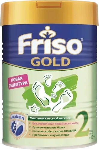 Молочная смесь Gold 2 Lock Nutri (6-12) DB