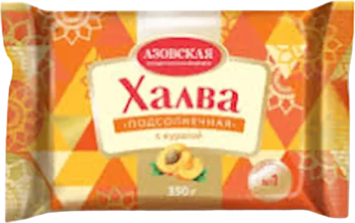 Azovskaya Confectionery Factory Halva with Dried Apricots 255592