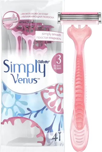 Birdəfəlik ülgüclər Venus 3 Basic Simply
