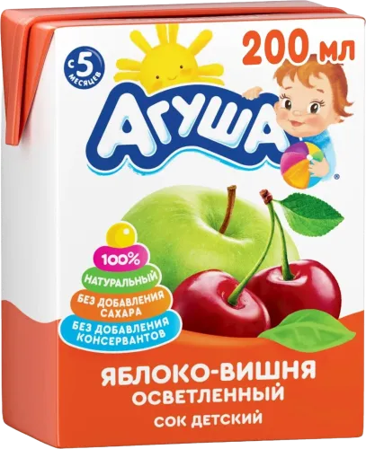 Uşaq şirəsi alma/albalı 5+ ay