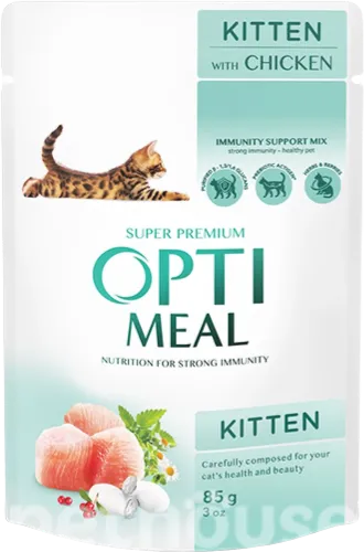  Wet Kitten Food for 1 to 12 Months with Chicken