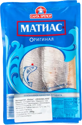 Филе сельди Матиас филе сельди