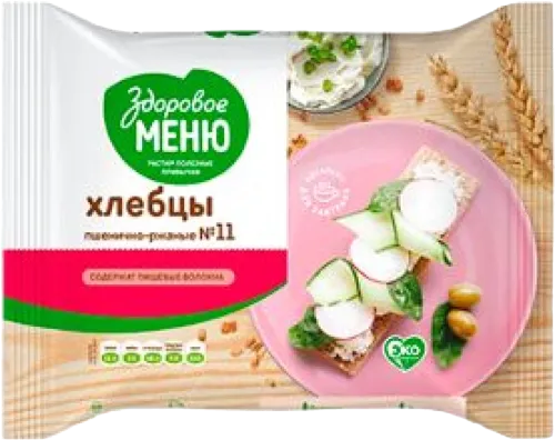  Healthy Menu No 11 Whole Grain Wheat-Rye Bread with Bran