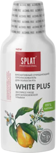 Ağız boşluğu yaxalayıcısı White Plus Antibakterial ağardıcı plus qar kimi ağ təbəssüm