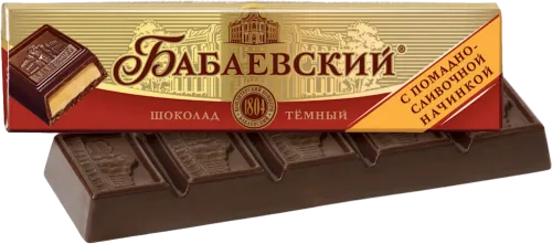 Babaevsky Chocolate Bar with Fudge-Cream Filling