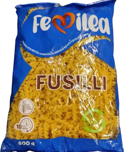 Fusilli macaroni