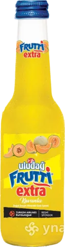 Sparkling cooling drink Uludağ Frutti with melon
