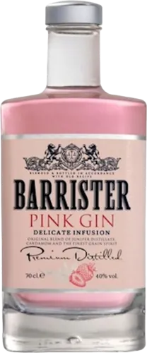 Gin Barisster çəhrayı çiyələk ətirli