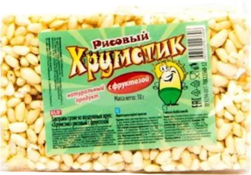 Düyü Хрумстик fruktoza üzərində