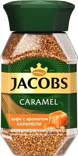 Həll olunan qəhvə Monarch Caramel