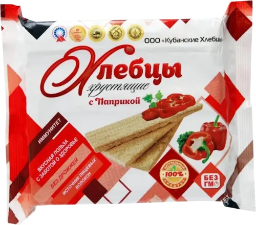 Kubanskie Khlebtsy Crispy Bread with Paprika