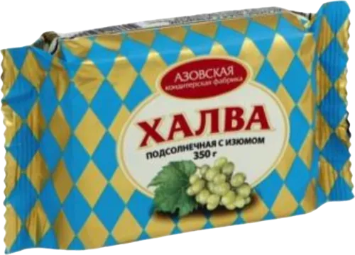 Azovskaya Konditerskaya Fabrika Halva with Raisin