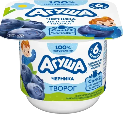 Yoqurt kəsmikli qaragilə ilə 