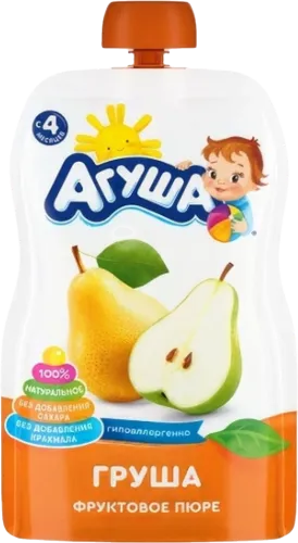 Meyvə püresi armud 4+ ay